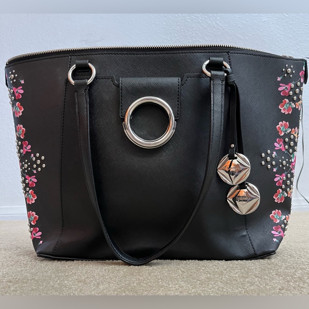 CALVIN KLEIN FLORAL HANDBAG